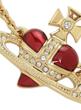 日本直邮Vivienne Westwood 手镯钻石心形手镯女式 61020090