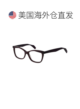 自营Yohji Yamamoto Plastic Glasses Women's (Frames) - brown