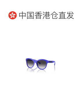 1h可退 香港直邮CHANEL 女士眼镜 CH54581775S6 CO 蓝色 几何框架
