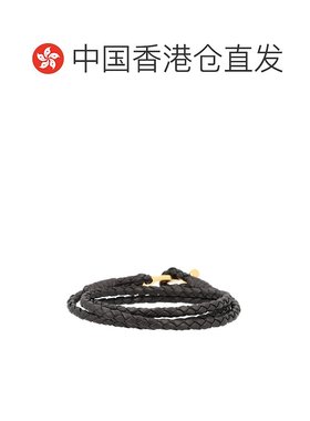 1h可退 香港直邮潮奢 Tom Ford 汤姆 福特 男士 编织皮革手链 JM0