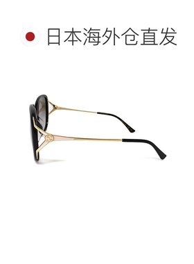 日本直邮GUCCI GG0649SK-001 太阳镜 亚洲版型 男女通用