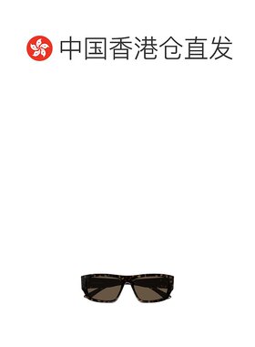 香港直邮BALENCIAGA 男士眼镜 BB0366S002 AW2024 黑色 长方形太