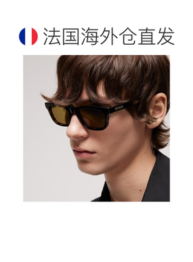 自营欧洲直邮GUCCI古驰 Generation Gucci醋酸纤维矩形太阳镜男女