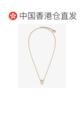 香港直邮FENDI 女士项链 8AK324A5TOF09ZE CO 银色 吊坠项链