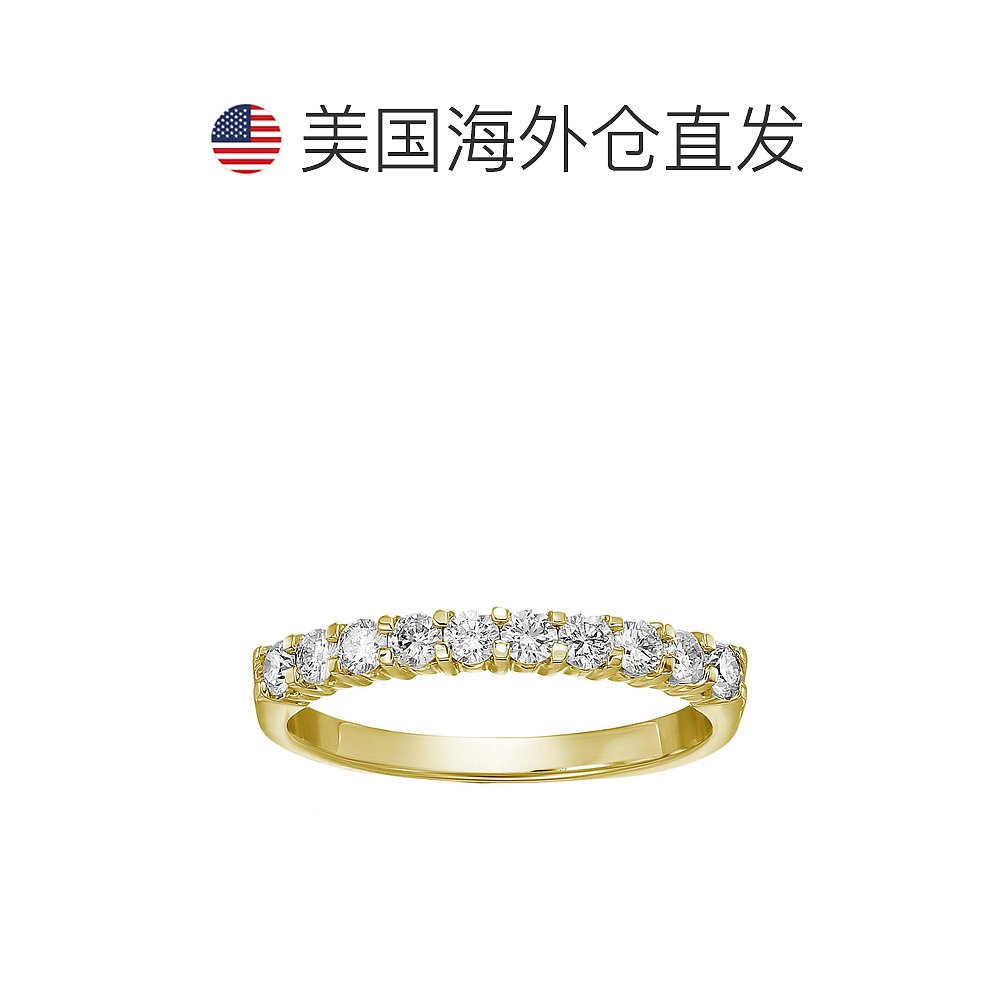 vir jewels1/2 cttw I1-I2 钻石结婚戒指 14K 白金或黄金爪形戒指 - 图1