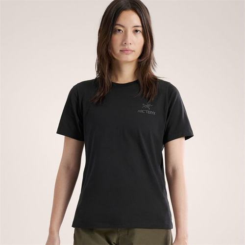 加拿大直发始祖鸟 Kragg SL女款户外棉质鸟标短袖衫T恤新款 - 图2