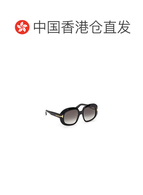 香港直邮TOM FORD 男士眼镜 FT123701B SS2026 黑色 几何框太阳镜