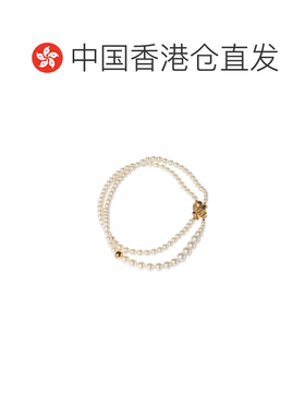 香港直邮奢淘 Miu Miu 金属珍珠项链 女 5IC3422G9N