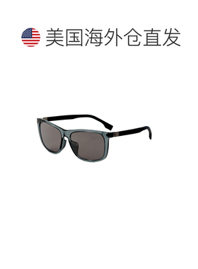 自营Hugo Boss Men's 59 mm Blue Sunglasses - blue 美国奥莱直