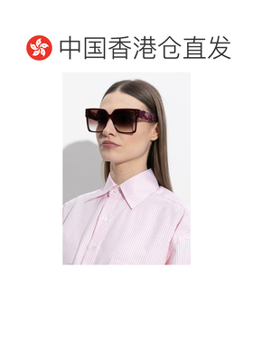 香港直邮ETRO 女士太阳镜 ETRO0104S0LHF3X CO 酒红色 