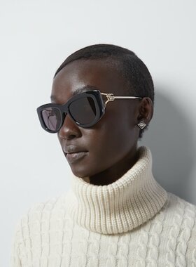 Gucci 长方形框太阳镜 778086J1691