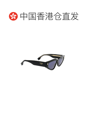 香港直邮FENDI 女士眼镜 FE40163I01V SS2025 花色 猫眼太阳镜