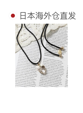 日本直邮官方授权 FREAK'S STORE 玻璃爱心设计 项链吊坠