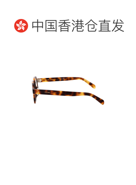 1h可退 香港直邮CELINE 女士眼镜 CL50144U053 SS2026 棕色 几何