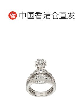 香港直邮VIVIENNE WESTWOOD 女士戒指 6404001401P102P102PLATINU