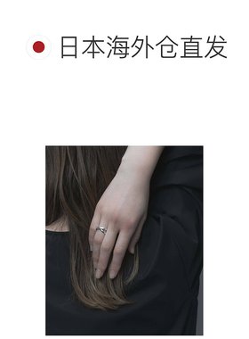 1h可退 日本直邮URBAN RESEARCH 女士装饰交叉戒指 银925材质 高