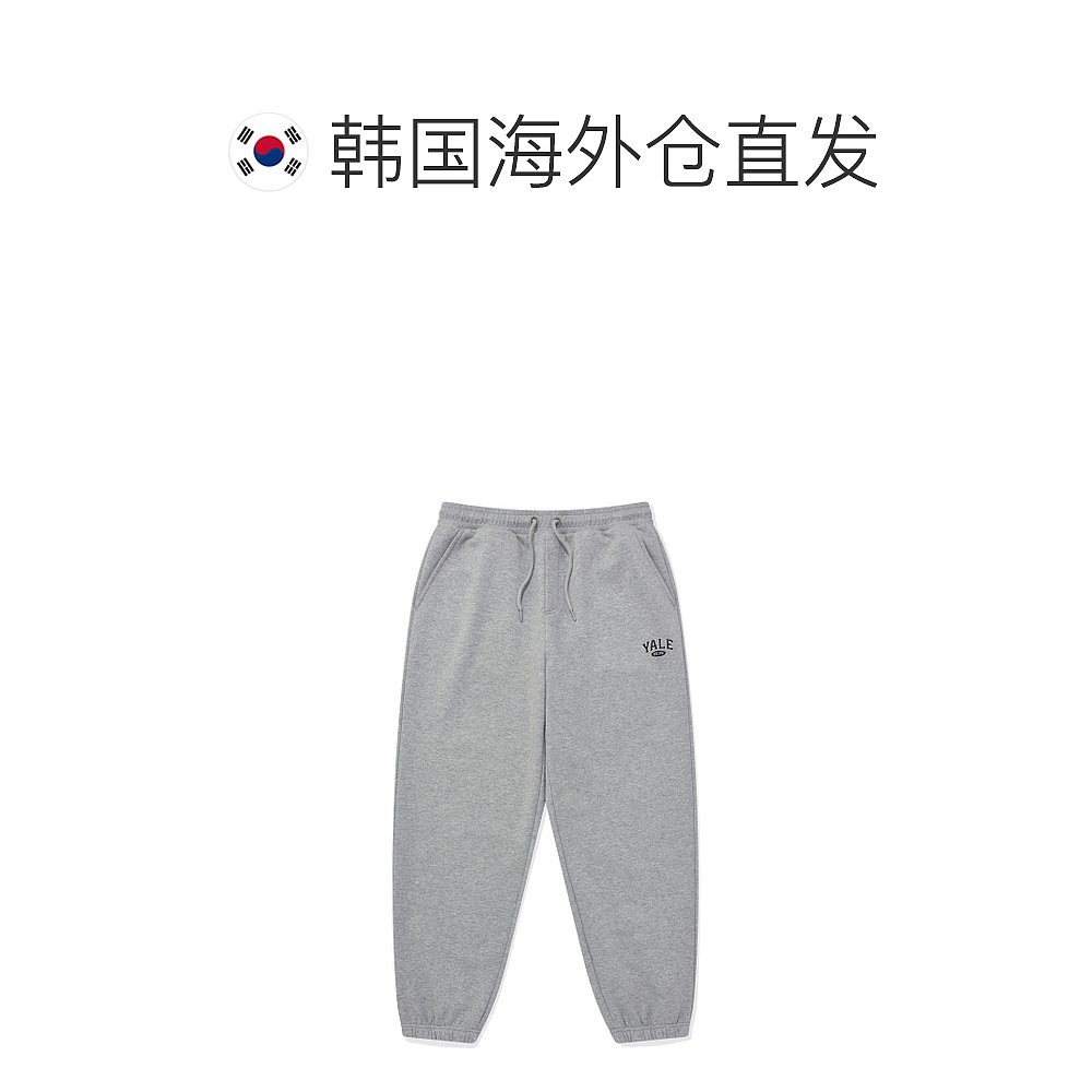 韩国直邮YALE(23FW) 2 TONE ARCH SWEAT PANTS GRAY运动裤YD02PT-图1