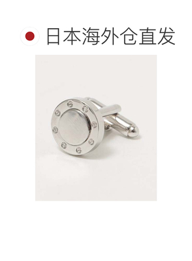 日本直邮SHIPS LOUIS FAGLIN 银色8螺钉袖扣 白色 银色