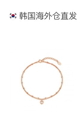 韩国直邮STONEHENGE 爱心正品韩系精致首饰百搭脚链SC1770