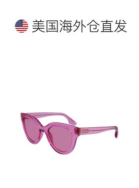 自营Victoria Beckham Injected Women's Sunglasses - red 美国