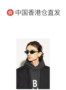 香港直邮BALENCIAGA 女士太阳镜 812657T00393735 AW2025 绿色