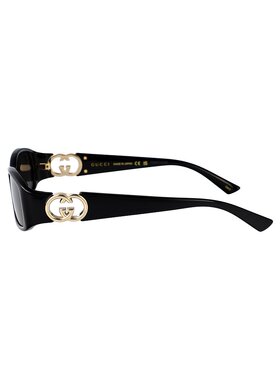 GUCCI 女士眼镜 GG1661S001 CO 灰色 几何太阳镜