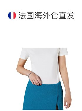 自营GUCCI/古驰 23新款 男士925银交织GG细节扣环手链