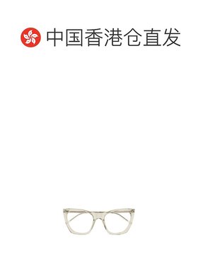 香港直邮Saint Laurent 矩形平光镜 SL214KATETHINOPT