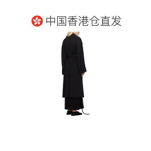 香港直邮奢淘 Toteme 配腰带斜纹风衣 女 243WRO3【付后1h可退】 - 图1