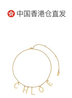 香港直邮CHLOÉ 女士项链 25AJN08CB79DC AW2025 金色 And Letters