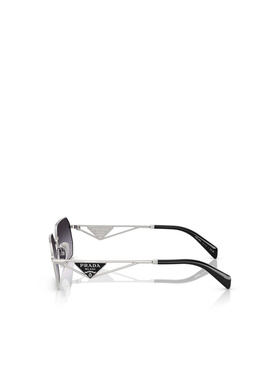 PRADA 女士眼镜 PRA51S1BC90A CO 灰色 全框太阳镜