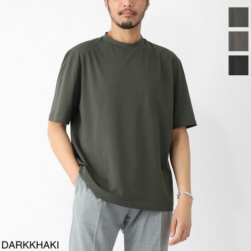 日本直邮Cruciani 男士圆领 T恤u61t01 60gc3 90297 GIROCOLLO OV - 图0