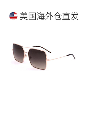 自营Hugo Boss Women's 57 mm Gold Sunglasses - gold copper 美