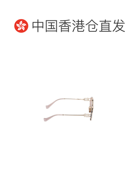 香港直邮Miu Miu 徽标细节太阳镜 SMU52YEZVNC054缪缪户外配饰
