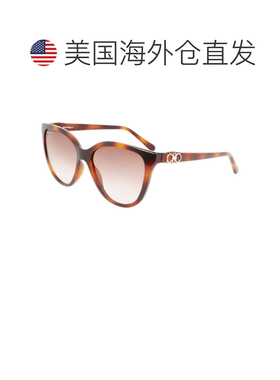 自营salvatore ferragamoFerragamo女士57毫米乌龟太阳镜-乌龟 美