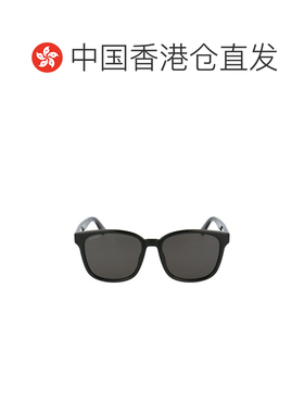 香港直邮GUCCI古驰 方形 太阳眼镜 男女同款情侣款 黑色 可配度数