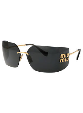 MIU MIU 女士太阳镜 0MU54YS5AK5S0防晒缪缪户外方形