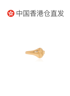 香港直邮VERSACE 女士戒指 10092481A006203J000 SS2025黄色配饰
