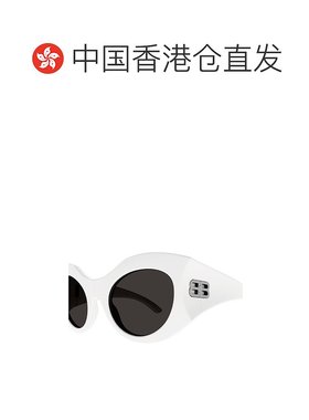 香港直邮BALENCIAGA 女士眼镜 BB0256S003 SS2025巴黎世家 白色