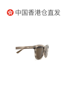 香港直邮GUCCI 男士太阳镜 GG1444S003 AW2025 绿色 几何框徽标太