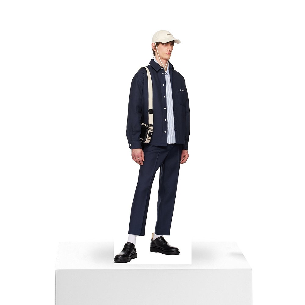 香港直邮潮奢 Jacquemus 男士黑色 Le Chouchou 系列 Les Derbies - 图3