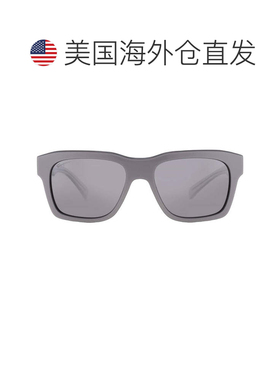 自营Salvatore Ferragamo Grey Square Men's Sunglasses SF1087S