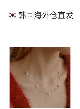 韩国直邮TATIANA新款小众韩式浪漫少女氛围气质精致设计感项链500