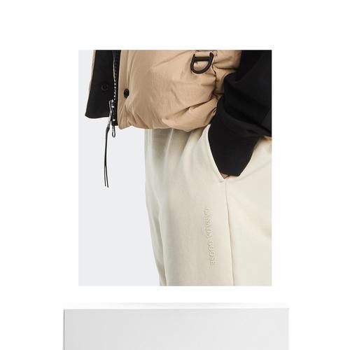 CANADA GOOSE 女士休闲裤 7413W1621 AW2024 白色卫裤 - 图3