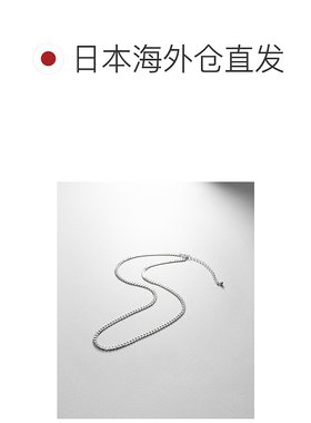 1h可退 日本直邮COCOSHNIK 女士银色设计链条项链 38cm 767313799