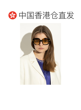 香港直邮TOM FORD 女士太阳镜 FT123705356F CO 棕色 Sunglasses