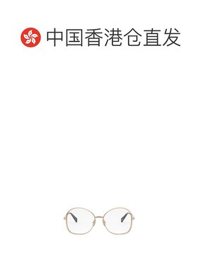 香港直邮CELINE 女士眼镜 CL50152U028 SS2025 白色 徽标平光镜