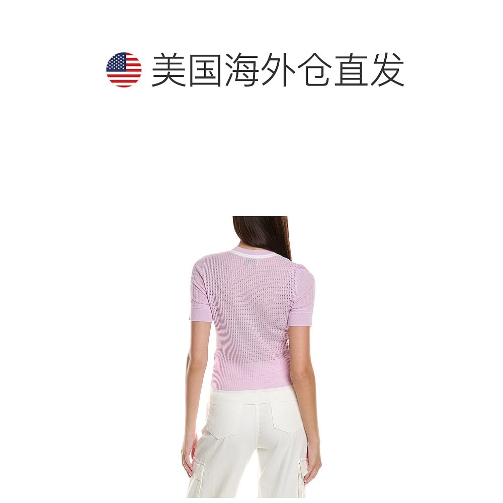 3.1 Phillip Lim 蕾丝毛衣 - 紫色 【美国奥莱】直发 - 图1