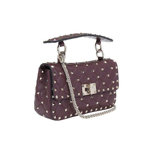 【99新未使用】香港直邮Valentino 小号spike单肩包 SW2B0123NAP - 图0