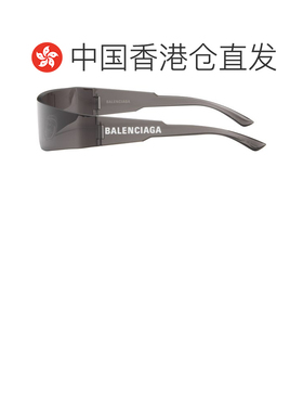 香港直邮Balenciaga 巴黎世家 男士 灰色 Mono Rectangle 太阳镜